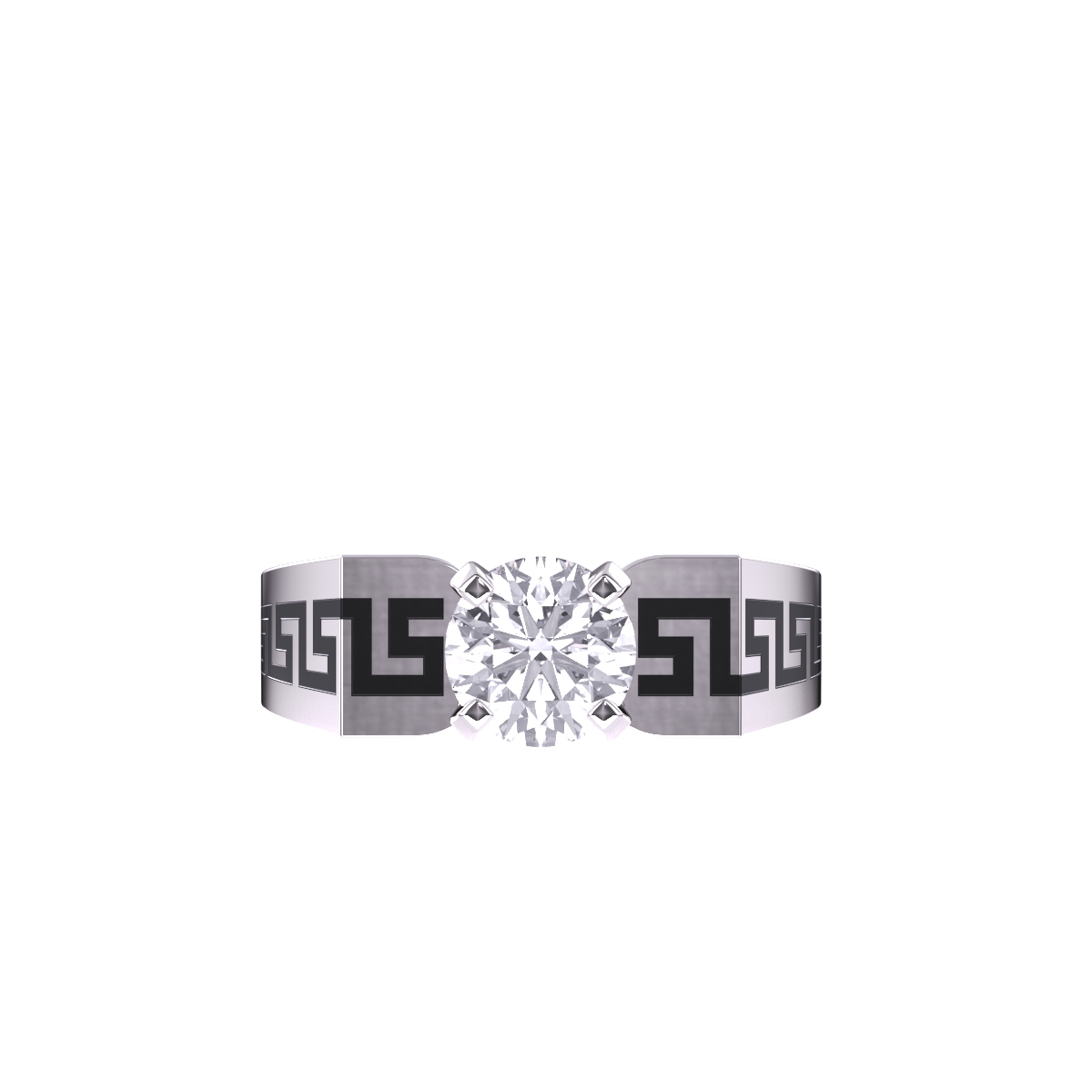 Gorgeous Solitaire Diamond Ring For Men